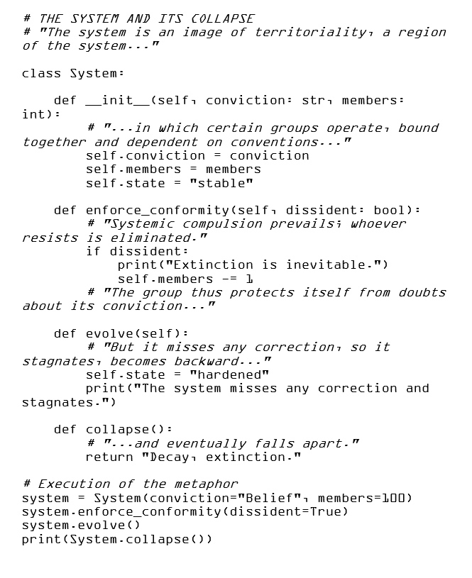 Python Code describes the missing teeth project